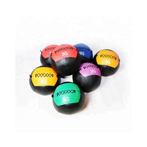 Pelota médica de goma suave y pequeña para hacer ejercicio, Balones médicos de peso, Medicine en la pared, juego de Lbs - Product Image 2