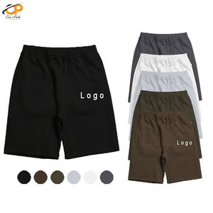 <b>Men</b> Custom Pants Cotton Wholesale <b>Mens</b> Drawstring Jogger Knitted Bulk Logo <b>Short</b> Grey Fleece Sweat <b>Shorts</b> - Product Image 3