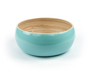 ชามสลัดเส้นใยไม้ไผ่ย่อยสลายได้มิ้นท์สีฟ้ามิ้นท์ - Product Image 1