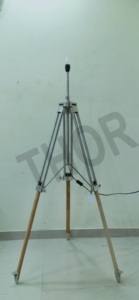 En bois Trépied Lampadaire Lit Ombre Moderne Lecture Réglable Debout lampadaire Décoratif - Product Image 3