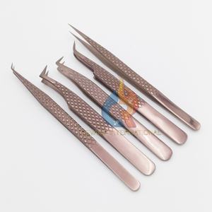 แหนบต่อขนตาแบบมืออาชีพขนาด0.03มม. ที่จับขนตาไม่เคยลื่น - Product Image 2