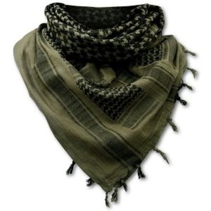 Popular Olive Green Shemagh Scarf 100% Cotton Soft Breathable Quality Multipurpose Head Scarf - Product Image 1