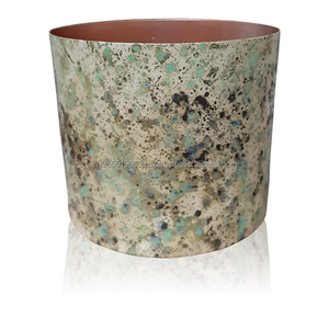 Support de Bonsaï Décoratif Moderne en Fer Thermolaqué avec Trou de Drainage, Support de Plante DIY en Forme de Panier pour Cactus, Idéal pour Mariages en Extérieur - Product Image 1