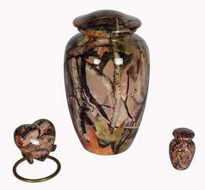 โกศเผาศพสำหรับขี้เถ้ากระดูกมนุษย์แบบคลาสสิกโกศโลหะโกศเคลือบโลหะธรรมชาติ - Product Image 2