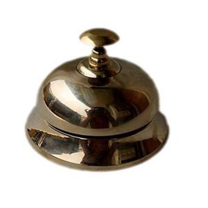 Outil décoratif unique de service de restaurant d'hôtel Cloches d'appel de service de table en acier inoxydable Clochette d'appel de bureau de serveur pour le dîner - Product Image 4