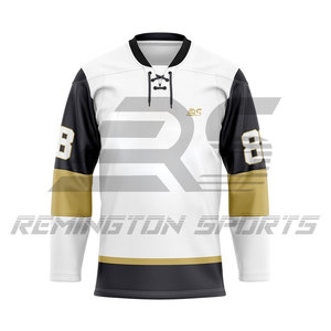 ชุดเสื้อฮ็อกกี้แบบระบายอากาศได้สำหรับผู้ชายชุดเสื้อทีมพิมพ์โลโก้ - Product Image 1
