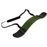 Manchon de musculation en néoprène haute résistance pour haltères et curls, avec logo personnalisé, réglable, camouflage vert