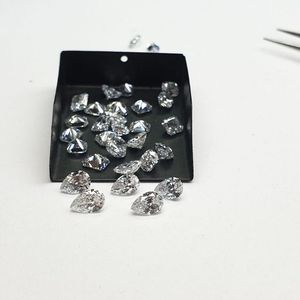 Diamant de forme fantaisie, clarté VVS, poli, taille 0,70-0,79 carat, couleur G H I, CVD HPHT, taille poire, certifié IGI, 10 Moh's - Product Image 1
