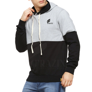 Sweat-shirts à capuche pour hommes de haute qualité, personnalisés avec logo, doublés, imperméables, respirants, en coton/polyester, prix bas, fabriqués au Pakistan, pour l'hiver - Product Image 2