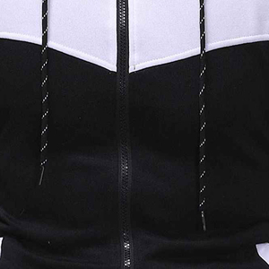 Survêtement de marque pour hommes, vêtements de sport, 2 pièces, veste et pantalon de Jogging à fermeture éclair complète - Product Image 6