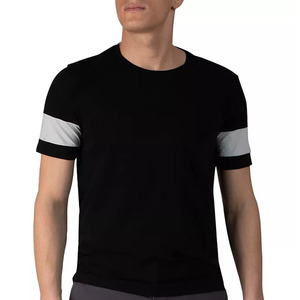 Impression personnalisée sur t-shirt OEM 200g, coton bio bordeaux, manches courtes, coupe ample, pour hommes - Product Image 1