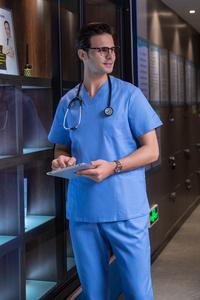 Combinaison de ultramince, avec col en v, pour homme et femme, Non tissée, de haute qualité, jaune/M/L/XL/XXL - Product Image 3