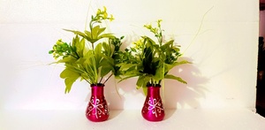 Aluminium Metal Flower <b>Vases</b> for Home Decoration and Use As Flower Pots - Product Image 3