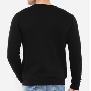 Sudaderas de cuello redondo de alta calidad para hombre Sudadera frontal bordada - Product Image 5