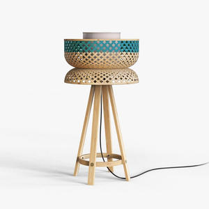 Lámpara de suelo de bambú decorativa, último diseño, fabricante de Vietnam, venta al por mayor a granel - Product Image 4