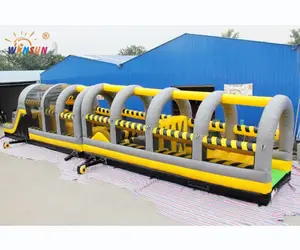 Độc hại Thả trở ngại inflatable/người lớn các chướng ngại vật inflatable để bán