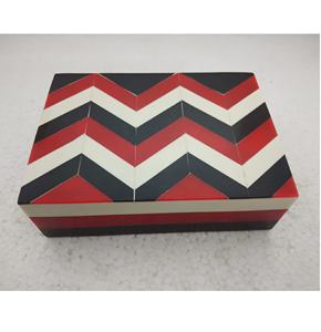 Présentoir de bijoux cosmétiques en verre de cuivre rétro, boîte à clapet, plateaux de service en verre pour les mariages, personnalisés d'europe et des états-unis - Product Image 3