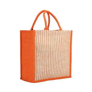 Sac à vin en jute à 6 bouteilles, design élégant, fabricant en gros, fournisseur indien - Product Image 3