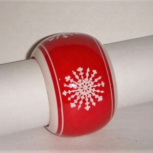 Wooden Eco-Friendly Modern Hand Painted Napkin Ring for Holiday Table Decoration Home Restaurant Festive <b>Dinner</b> <b>Settings</b> for - Product Image 1
