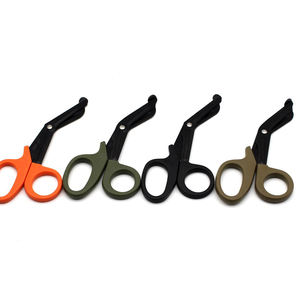 กรรไกรตัดผ้าพันแผลทางการแพทย์ Delta Med สแตนเลสสตีล สีขาว-ส้ม ขนาด 7.25 นิ้ว 2 ชิ้น ชุดเครื่องมือแบบใช้มือ ได้รับการรับรองมาตรฐาน CE ระดับ Class I - Product Image 2