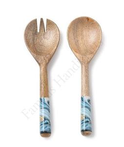 2024 Venta caliente precio de fábrica restaurante juego de cubiertos cucharas tenedor cuchillo cuchara de madera juego de cubiertos - Product Image 2