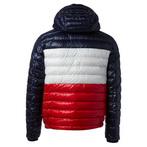 Men's Casual High Quality Winter <b>Light</b> <b>Puffer</b> <b>Jacket</b> with Hood Bubble Knitted Fabric Zipper Closure Pattern - Product Image 5