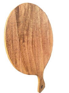 Planche à découper en bois de manga, cuisine ronde, épaisse et résistante, planche à découper en bois - Product Image 4