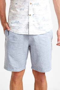 Pantalones cortos de Fitness para hombre, Shorts de mezclilla de algodón azul personalizados, informales, ajustados, para jóvenes, Chino - Product Image 5