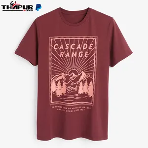 Camisetas con imagen impresa personalizada, Logo impreso, 100 algodón