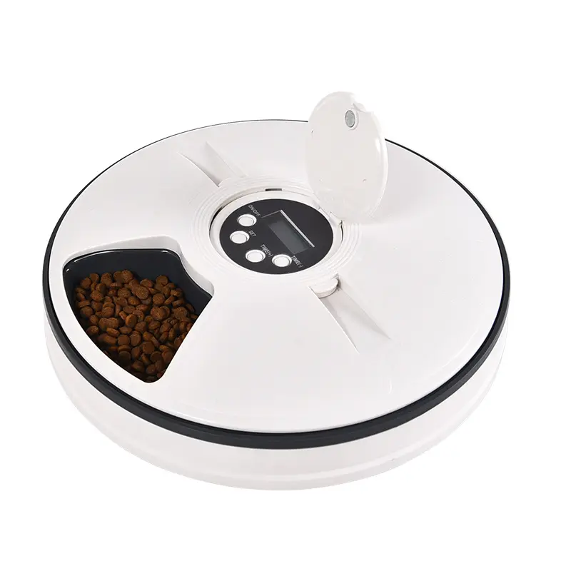 Adjustable Training Electronic Eating Bowl Automatic Timed Pet Cat Dog Food Feeder Dispenser