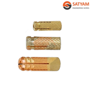 Anclaje de caída de latón natural del fabricante indio, diámetro métrico estándar ISO, anclajes de pared de hormigón de M5-M16 - Product Image 4