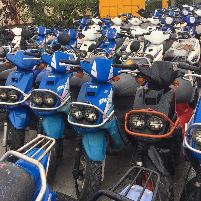 BWS Motorcycles High Quality, Gasoline-Powered Scooters