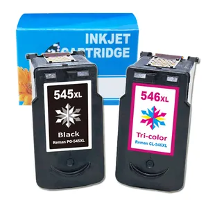 Cartuchos de tinta rellenables para impresora Canon, alta calidad PG 545 CL 546 PG545 CL546 XL, pixma TS3350 TS3351 MX495