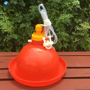Bevitore di pollo rosso bianco Plasson bevitore grande capacità per fattoria distributore automatico di acqua potabile in plastica per pollame automatico 10 - Product Image 5