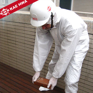 Desparasitación protectora resistente a insectos repelente químico bata de laboratorio tela no tejida tela laminada Ce ligero suave desechable - Product Image 4