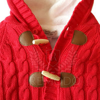 Pulls en laine tricotés décontractés pour enfants, design simple, vêtements d'hiver