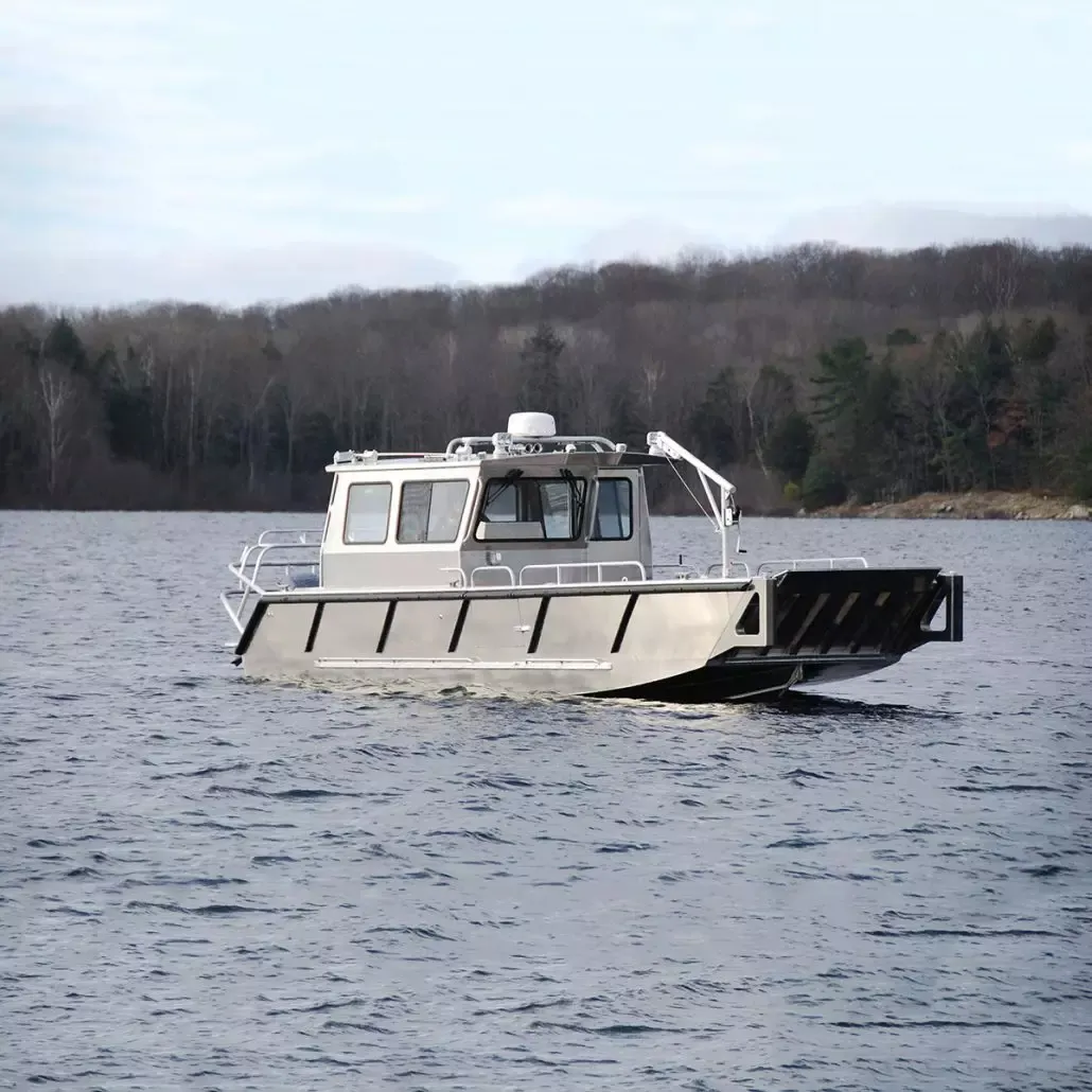 Bateau de plongée en aluminium stylé, dédié aux équipes de plongée, nouvelle collection 2020