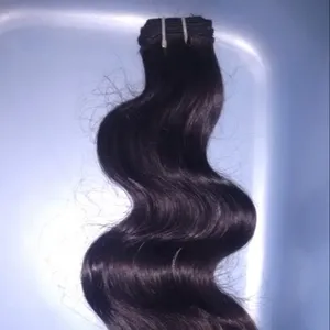 100% Remy Virgin Pure Indian Hair Weaveベストセラー製品卸売未処理バージン人間インド髪