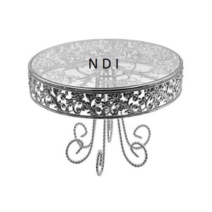 Hotel Tableware Decoration Cake Serving Metal <b>Stand</b> For Wedding And Birthday Parties Trendy <b>Cupcake</b> And Dessert <b>Stand</b> - Product Image 1