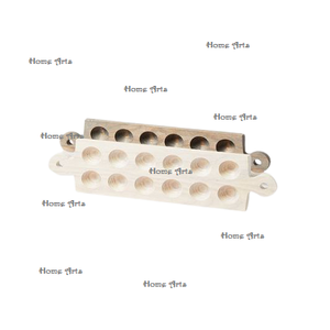 Plateau de rangement pour œufs en bois au design admirable, de la plus haute qualité, forme rectangulaire, support à œufs pour accessoires de cuisine - Product Image 6