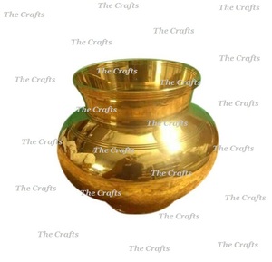 Olla de Agua de Latón Chapada en Oro de la Mejor Calidad, Tamaño y Forma Personalizados, Vajilla de Metal Chapado a Precios Razonables - Product Image 6