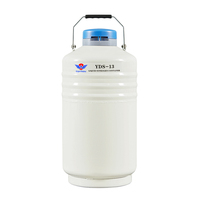 YDS-10 cryogénique stockage liquide azote Dewar réservoir LN2 réservoir liquide azote conteneur 3 ltr pour sperme