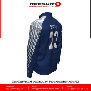 New Factory Wholesale Unisex Sports Football Soccer Team Clothes <b>Fleece</b> <b>Hoodies</b> with logo Pullover Sublimation - Product Image 2