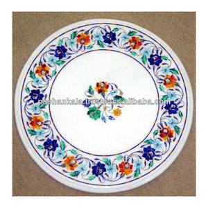 โต๊ะกาแฟหินอ่อนแบบฝัง,งานศิลปะ Pietra Dura - Product Image 1