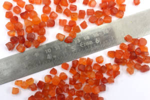 คริสตัลคาร์เนเลียนธรรมชาติ 50 ชิ้น ขายดี คุณภาพสูง ไม่ผ่านการบำบัด สำหรับทำเครื่องประดับแฮนด์เมด - Product Image 3