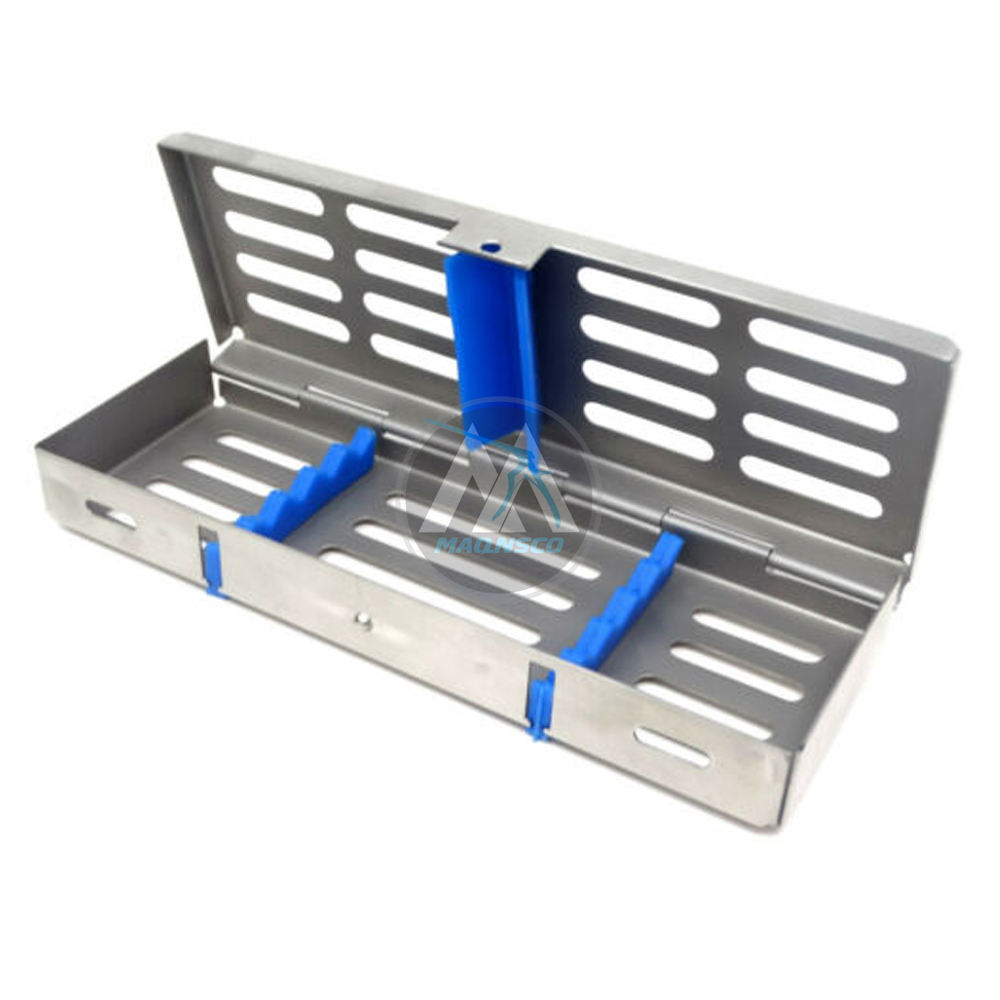 Acquista 1pc Cremagliera Di Sterilizzazione Dentale Scatola Di Sterilizzazione Autoclavabile Chirurgica Cassetta Dentale Disinfezione Vassoio Strumenti Dentista In Italia A Partire Da 15 - Foto 2