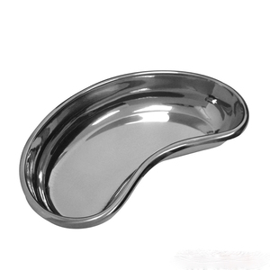 เครื่องมือแพทย์มืออาชีพไตรูปโค้งถาดสแตนเลสถาดเครื่องมือผ่าตัดสแตนเลส - Product Image 3