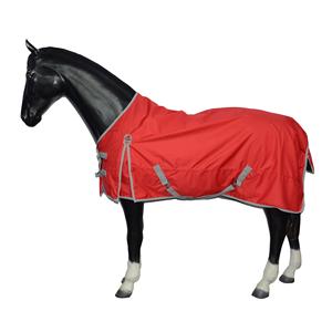 Elegante alfombra de caballo de verano 600D impermeable con forro de nailon relleno de algodón y forro polar - Product Image 2