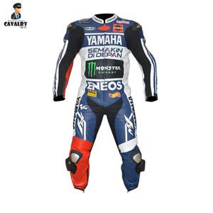 Traje de cuero personalizado para motocicleta, traje deportivo de carreras de alta calidad para verano - Product Image 4