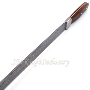 มีดหยักขนมปังอัพเกรดด้วยมีดโกนเหล็ก1095N คมหยักขอบกว้าง-ตัดขนมปังเหมาะสำหรับการหั่นโฮมเมด (Smk1655) - Product Image 6